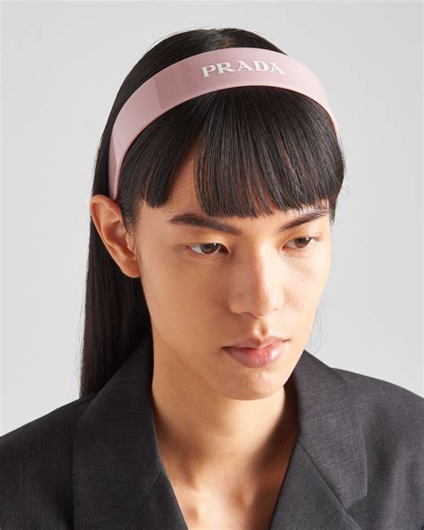 prada headband with logo|prada headbands.